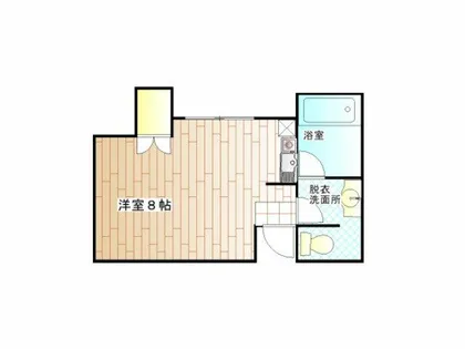 ベルガ片野【2階】の間取り