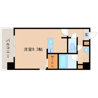 Le CINQ尼崎東【2階】の間取り