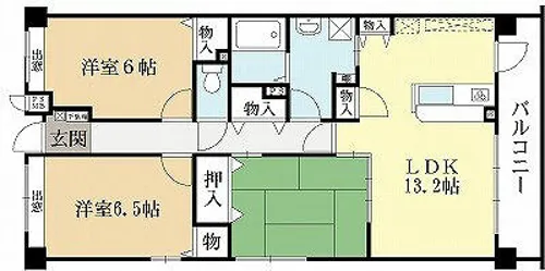 グランK’s-ジオ【5階】の間取り