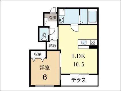 Palacio da Rainha【1階】の間取り
