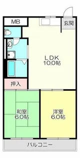 M’PLAZA菱江【1階】の間取り