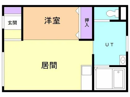 メゾンシエナⅡ【203号室】の間取り