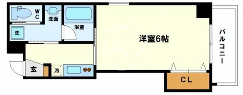 Park Hills【10階】の間取り
