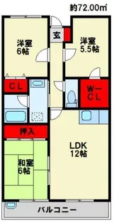 ペロパラシオ【2階】の間取り