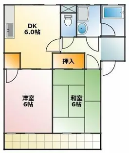 カーサ・スペリオ【2階】の間取り
