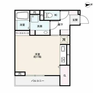 River Syo(リバーショー)【1階】の間取り