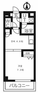 ベレーサ山王 別階ご紹介可能【10階】の間取り