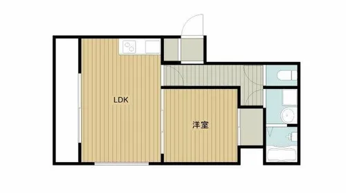 ALIVIO茨木西中条【1階】の間取り