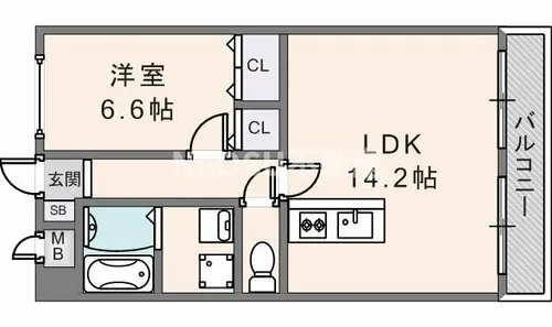 ヴィアサクラ【2階】の間取り