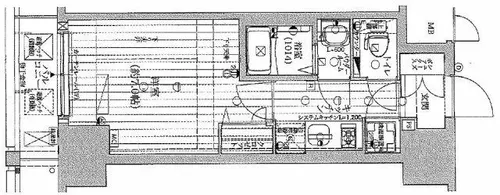 ファーストステージ梅田WEST【14階】の間取り