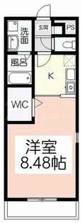 アンプルール光明池【1階】の間取り