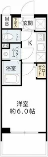 エスリード天六ラグジェ【8階】の間取り