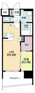 セレニテ新大阪ミラク弐番館【4階】の間取り