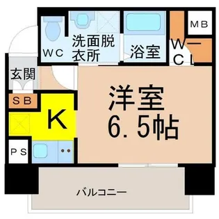 ライジングコート瑞穂通【2階】の間取り