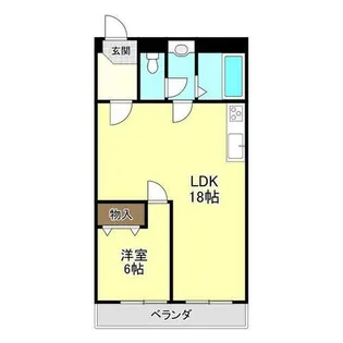 NK植田【4階】の間取り