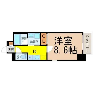 リ・ブラン東別院【13階】の間取り