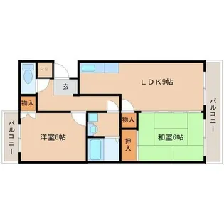 セントエルモス1【5階】の間取り