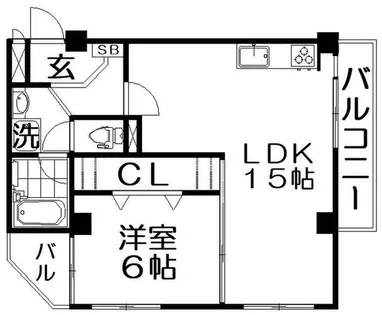 Merveille Midorimachi(メルベイユ緑町)【205号室】の間取り