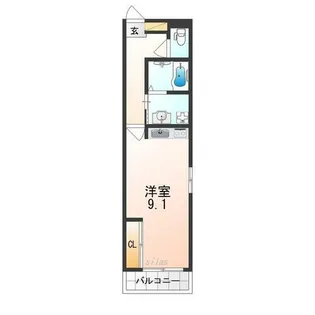 Smith堺【3階】の間取り