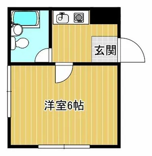 ヒルズアベニューひとみ【107号室】の間取り