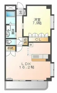 ガーデン斉宮司【501号室】の間取り