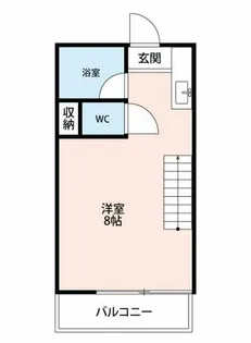 アビタ新道【203号室】の間取り