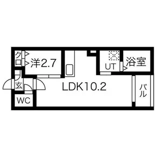 REGALEST堀田【3階】の間取り