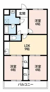 グリーン江口【2階】の間取り