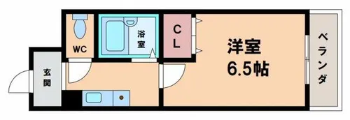 第2まやハイツ【4階】の間取り