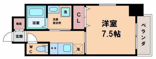 SOAR NAGAI EKIMAE【3階】の間取り