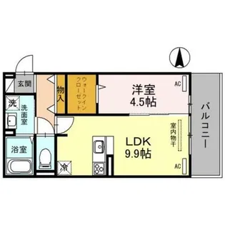 ラ・グレース【3階】の間取り
