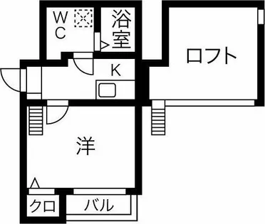 STAGE新瑞橋【2階】の間取り