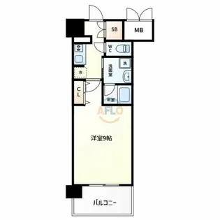セイワパレス美章園駅前【6階】の間取り