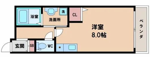 アキュラメゾン【1階】の間取り