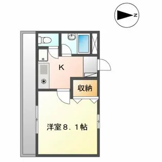 Sun Spot おおだか【2階】の間取り