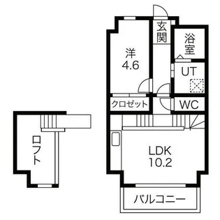 グランフォート新瑞橋【302号室】の間取り