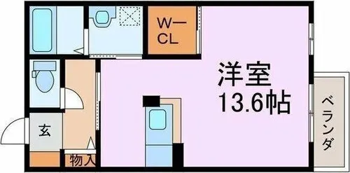 グレイス港町【2階】の間取り