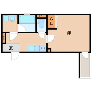 ALEGRIA尼崎西本町【3階】の間取り