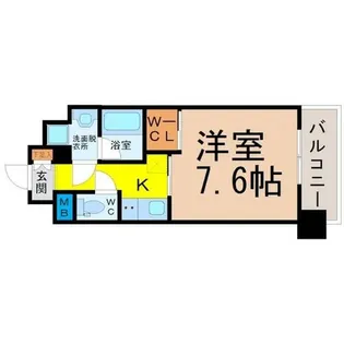 エスペランサ葵【5階】の間取り