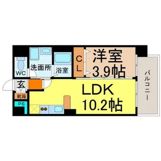 yggdrasill(ユグドラシル)【2階】の間取り