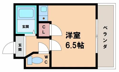 シャルマンフジ住吉弐番館【2階】の間取り