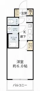 プレサンス四天王寺前夕陽ヶ丘ヴィリード【11階】の間取り