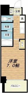 フォーリアライズ天王寺ソリオ【6階】の間取り