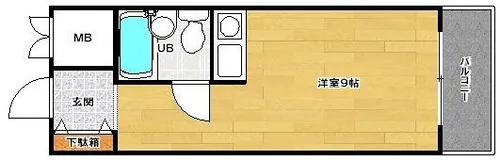 CASA320【5階】の間取り
