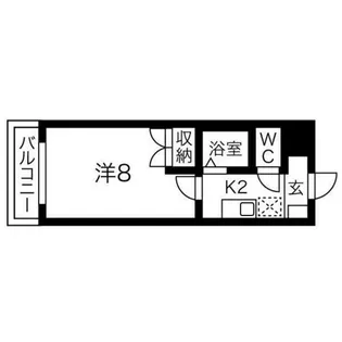 クレセントM浮島【2階】の間取り