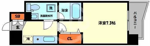 willDo市岡【3階】の間取り