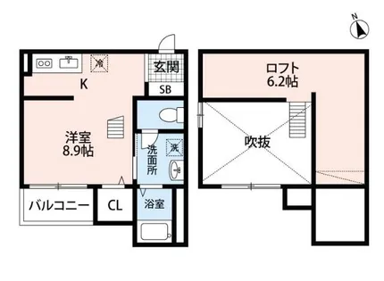 THETERRACE(ザテラス)【2階】の間取り