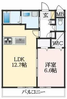 シャーメゾンメルヴィーユ【3階】の間取り