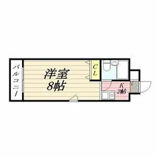 メゾン・ド・ルナール【412号室】の間取り