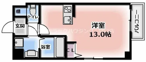 パーラム守口【5階】の間取り